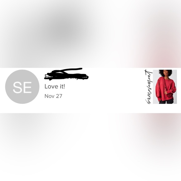 Free People We The Free Camden Sweatshirt in Red Size Medium NWOT - Picture 15 of 16